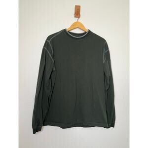 KUHL Men's Kommando Crew Long Sleeve Pullover Size Large Outdoor Casual Green